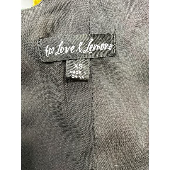 For Love & Lemons 'Mallory' Red Ecovero Top Size XS - Picture 4 of 5